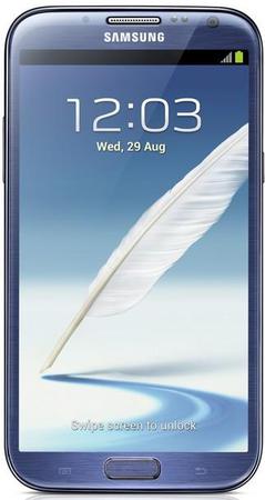 Смартфон Samsung Galaxy Note 2 GT-N7100 Blue - Новочеркасск